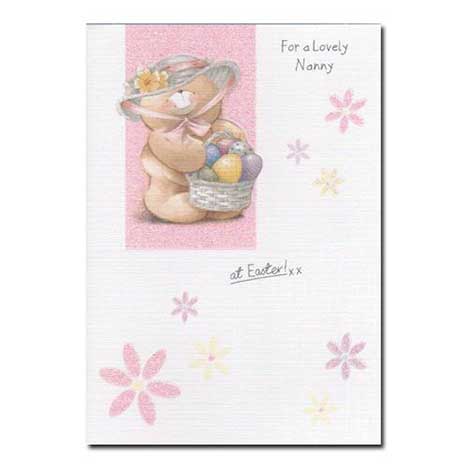 Lovely Nanny Forever Friends Easter Card